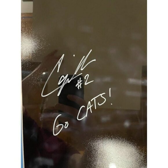 Collin Gillespie signed autographed insc Go Cats! Villanova framed 16x20 PSA/DNA - Picture 2 of 5